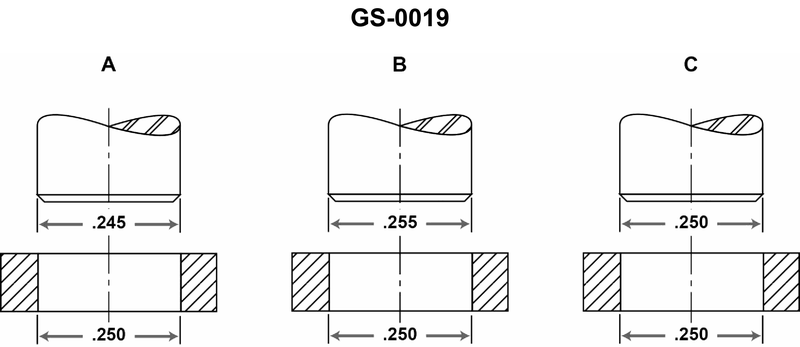 33. To make the pieces shown as "A" in the illustration a locational interference fit, what will be necessary
